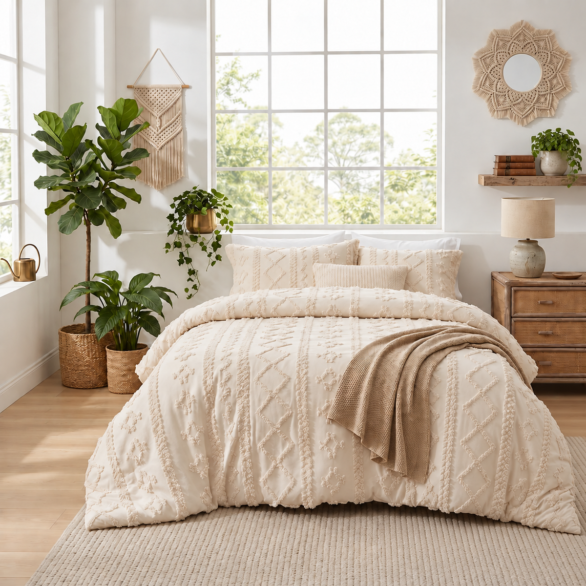 The Haven Tufted Duvet